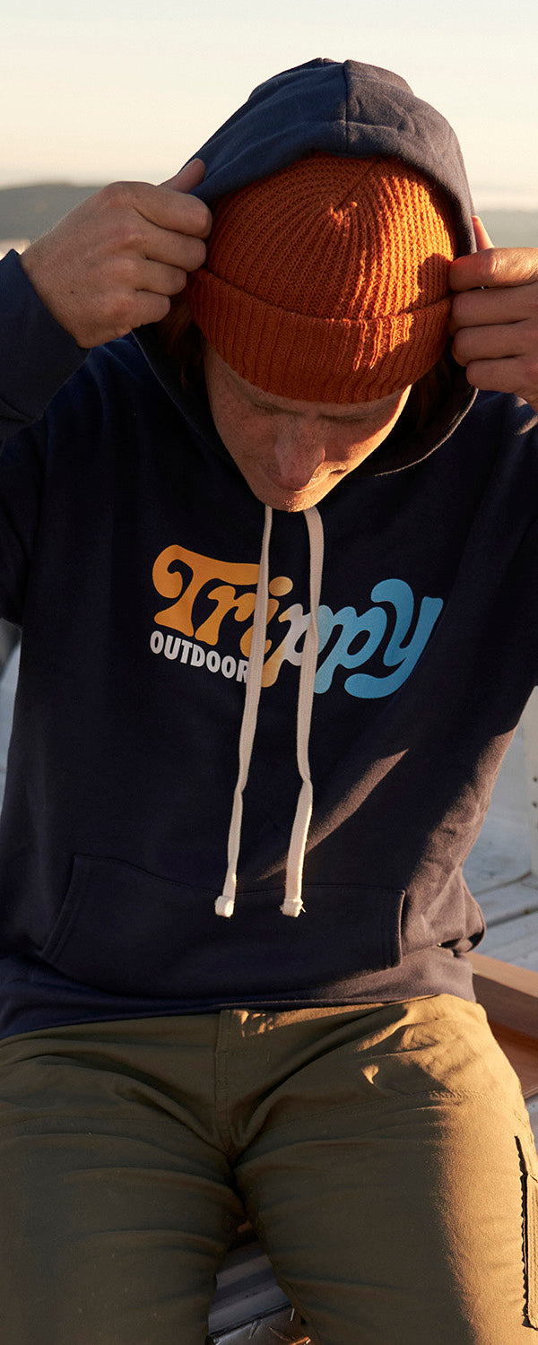 Wave One Hoodie - Navy