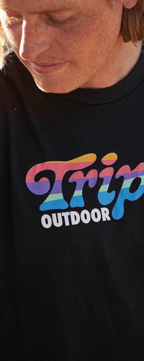 Wave One Tee - Black
