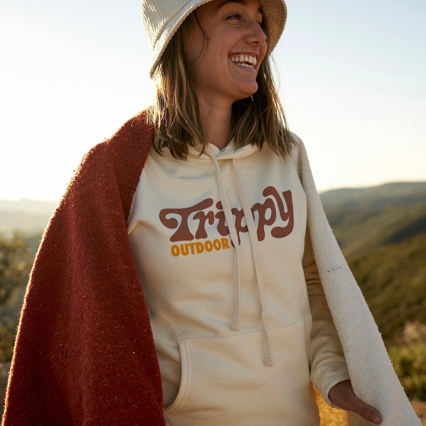 Wave One Hoodie - Cream