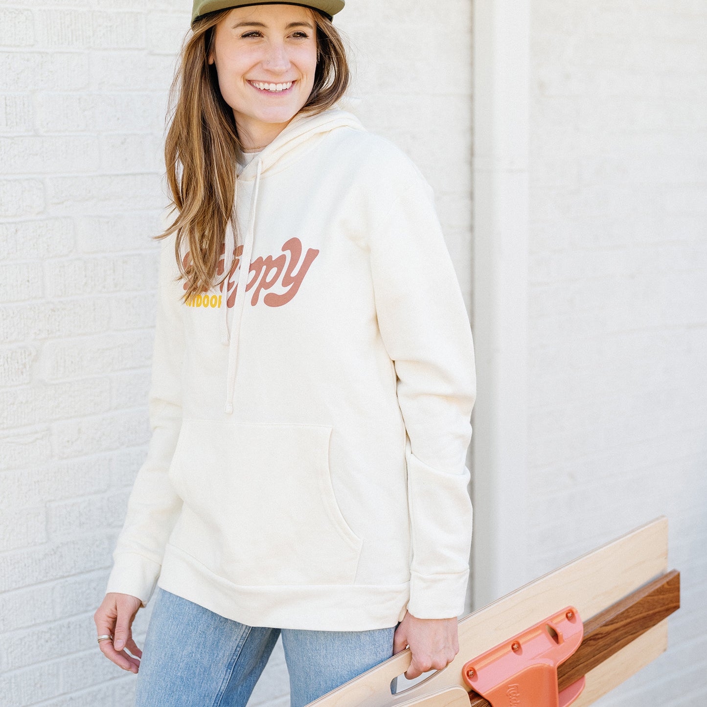 Wave One Hoodie - Cream